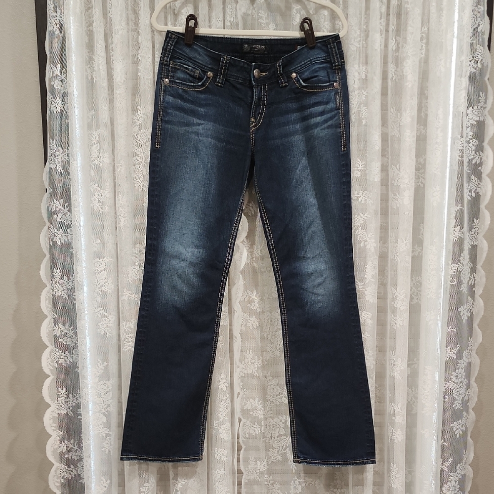 SILVER JEANS "SUKI MID SLIM BOOT" JEANS